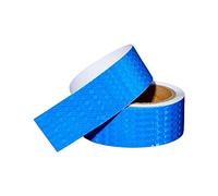 Nastro riflettente, Nastro di avvertenza riflettente fluorescente autoadesivo, nastro sicurezza multicolore 2,5 cm e larghezza