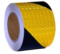 Nastro riflettente, nastro largo 10 centimetri, lungo 25 metri, sicurezza