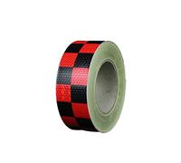 Nastro riflettente, nastro, sicurezza ad alta visibilità, larghezza 5 centimetri, lunghezza 12 metri(B)