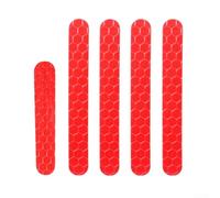 Nastro riflettente PE 7,9 cm impermeabile per ES 1-4 (rosso) | Materiale PE di lunga durata, impermeabile e resistente alla pioggia, resiste all'autolavaggio, uso esterno a lungo termine