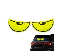 Nastro riflettente per biciclette, adesivi riflettenti per auto - Riflettore bici | Occhi riflettenti per auto adesivi per specchi di visione