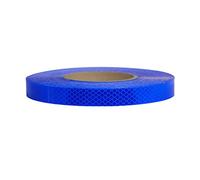 Nastro Rifrangente, Impermeabile Alta Visibilità Larghezza 2 cm, Lunghezza 10/45 metri(Blue,10m)