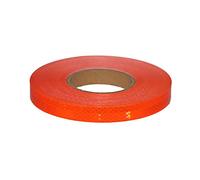 Nastro Rifrangente, Impermeabile Alta Visibilità Larghezza 2 cm, Lunghezza 10/45 metri(Fluorescent orange,10m)