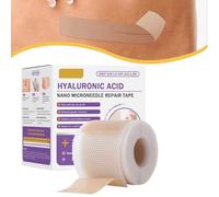 Nastro Riparatore Bostore con Acido Ialuronico e Microaghi, Nastri Riparatori Bostore, Riduce le Cicatrici, Nastro Riutilizzabile in Silicone Medico per Cicatrici, Nastri con Microaghi Naturali (1)