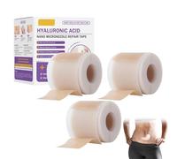 Nastro Riparatore Con Nano Aghi All'acido Ialuronico, Nastro in Silicone All'acido Ialuronico Per Cicatrici, Morbidi E Confortevoli Per Tutti I Tipi Di Pelle (3 Box)