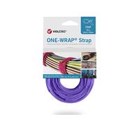 NASTRO RIUTILIZZABILE ONE-WRAP STRAP VELCRO 13MM X 200MM, 25 PEZZI VELCRO ONE-WRAP