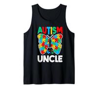 Nastro rompicapo per la consapevolezza dell'autismo Uncle Butterfly Canotta