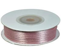 Nastro Rosa Antico doppio raso h 03mm 50mt
