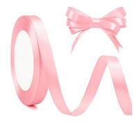 Nastro Rosa Chiaro Satinato Rosel 10mm X 23m - Ruban per Pacchi Regalo, Bomboniere e Portaconfetti
