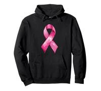 Nastro Rosa per la consapevolezza del Cancro al Seno, Speranza, Forza Felpa con Cappuccio