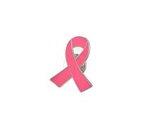 Nastro rosa perni del nastro di consapevolezza rosso da 50 pezzi Per Feste(Pink)