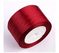 Nastro rosso da 23 metri/rotolo di nastri di raso per feste di nozze, decorazioni per confezioni regalo fai da te, 6 mm, 1 cm, 1,5 cm, 2 cm, 2,5 cm, 4 cm, 5 cm, nastro per albero di Natale (blu pavone