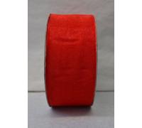 Nastro Rosso organza h mm42 mt50