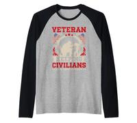 Nastro Rosso per la consapevolezza del Cancro del Sangue Linfoma Leucemia Mieloma Maglia con Maniche Raglan