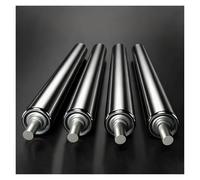 Nastro rullo trasportatore Set di 4 rulli trasportatori in acciaio zincato, set di sostituzione for rulli trasportatori for impieghi gravosi(Dia 50MM/2 Inch,L 200MM(7.8in))