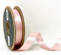 Nastro satinato 100% riciclato, Berisfords 70, 15 mm, 20 m, colore: Rosa pallido