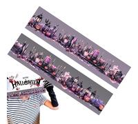 Nastro Scrapbooking Halloween, nastro adesivo decorativo di Halloween colorato, rotolo adesivi gotici, festivi per diario scolastico, taccuino di memoria, hobby creativi