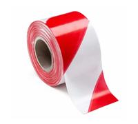 Nastro segnaletico dlpe h 70 mm x 200 m bianco rosso Bianco rosso