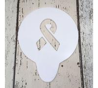 Nastro Sensibilizzazione Caffè Stampo Per Seno Cancro Survivor Cappuccino Arte