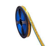 Nastro sigillante autoadesivo, in poliuretano, per vasca da bagno, WC, cucina (W: 7,5 mm, oro)