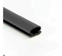 Nastro sigillante autoadesivo in silicone, 6 m, insonorizzante, fermaporta, finestra, sigillante, resistente all'umidità, nastro adesivo resistente - 10x6 nero - 6 m