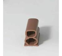 Nastro sigillante autoadesivo in silicone, 6 m, insonorizzante, fermaporta, finestra, sigillante, resistente all'umidità, nastro adesivo resistente - 10x15 marrone - 6 m