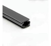 Nastro sigillante autoadesivo in silicone, 6 m, insonorizzante, fermaporta, finestra, sigillante, resistente all'umidità, nastro adesivo resistente - 10x8 nero - 6 m