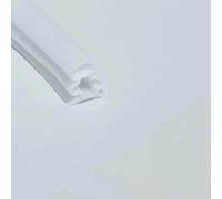 Nastro sigillante autoadesivo in silicone, 6 m, insonorizzante, fermaporta, finestra, sigillante, resistente all'umidità, nastro adesivo resistente - 10x15 bianco - 6 m