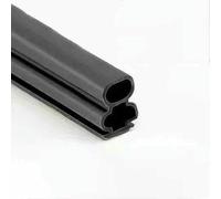 Nastro sigillante autoadesivo in silicone, 6 m, insonorizzante, fermaporta, finestra, sigillante, resistente all'umidità, nastro adesivo resistente - 10x15 nero - 6 m