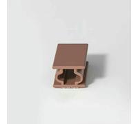 Nastro sigillante autoadesivo in silicone, 6 m, insonorizzante, fermaporta, finestra, sigillante, resistente all'umidità, nastro adesivo resistente - 10x8 marrone - 6 m