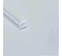 Nastro sigillante autoadesivo in silicone, 6 m, insonorizzante, fermaporta, finestra, sigillante, resistente all'umidità, nastro adesivo resistente - 10x12 bianco - 6 m