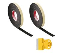 Nastro Sigillante Autoagglomerante, Nastro Sigillante per Piano Cottura, Mastice per Piano Cottura, Guarnizione Adesiva 5M, Striscia di Tenuta con Raschietto per Piano Cottura, 2mmx8mm, 2 Pcs