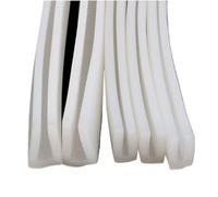 Nastro sigillante in schiuma, Guarnizione di tenuta for vetri in gomma siliconica for canale a U da 1/2/3 metri, resistente alle alte temperature, 1 pezzo(4x7x10mm,3 meters)