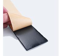 Nastro sigillante in schiuma, Nastro autoadesivo in schiuma for sigillatura automobilistica di porte e finestre Nero 8mmx(35-60) mm 10m(8mmx40mm)