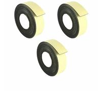 Nastro sigillante, ispessente, monoadesivo EVA, giunzioni per porte e finestre, telai per porte, isolamento acustico, impermeabile e antiurto - 3 rotoli - 3,0 mm - 40 mm - 5 m