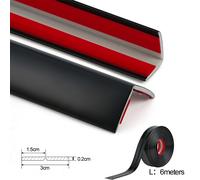 Nastro sigillante linea battiscopa parete facile installazione 6M 3cm per strisc