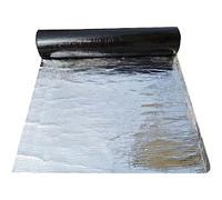 Nastro sigillante per crepe nell'asfalto, Nastro adesivo impermeabile in alluminio bituminoso, personalizzabile in diverse dimensioni(1x5m)