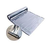 Nastro sigillante per crepe nell'asfalto, Nastro adesivo in alluminio impermeabile bituminoso for sigillatura e riparazione di diverse dimensioni(0.5x4m)