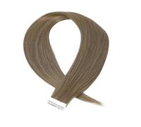 Nastro sintetico da donna nelle extension for capelli, adesivo dritto invisibile nelle extension, 10 pezzi di capelli completamente lucenti for l'uso quotidiano(M816)