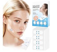 Nastro Sollevante Viso Invisibile,Nastro Sollevante Collo Impermeabile - 40 Pezzi Sticker Modellanti Trasparenti per Doppio Mento Collo e Contorno Viso