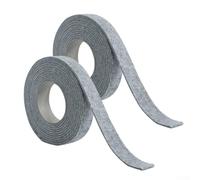 Nastro spogliatoio in feltro ispessito, assorbe l'acqua, 3 cm x 400 cm, riutilizzabile, in tessuto non tessuto, assorbe l'umidità per vetro, davanzali, peccato (grigio, 3 cm x 400 cm)