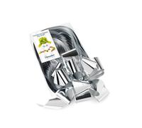 BRIZZOLARI - 00314104 - Nastro strip metal 6870 - argento 04 - 50 mm - diam. 20 cm - Brizzolari - conf. 30 pezzi - 88232 - Conf. da 1 Pz. - 00314104