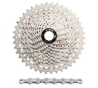 Nastro Sunrace CSMS3/CN10A Shimano 10V 11-40DTS Argenté