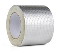 Nastro Super Impermeabile in Alluminio Butilico - Sigillante Argento per Perdite sul Tetto (50mm×5m)