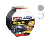 Nastro Telato Extra Power Universale 50 mm in Rotoli da 10 m Grigio 6 Pezzi