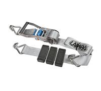 Nastro tensore con cricchetto per bisarca, gancio singolo - 3200 Kg - 5x250 cm