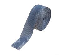 Nastro termoadesivo per orlo, 25 mm x 2 m, per pantaloni, jeans, gonne e tende, non adatto per cucire tessuto, striscia di fusione per regolare la lunghezza o riparare orli su vestiti spessi senza