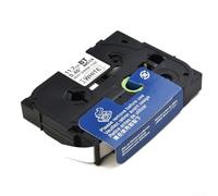 Nastro termorestringente per etichette a tubo, 11,7 mm, compatibile PT-E300VP PT-E550WVP, identificatore di cavi, poliolefina, rotolo da 0,5 m
