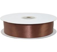 Nastro Tessuto Doppio Raso 40Mm X 50Mt Marrone Cod.05