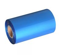 Nastro Trasferimento Termico Cera / Resina 110 MM X 300 M Ciano 1 Pollici Manica